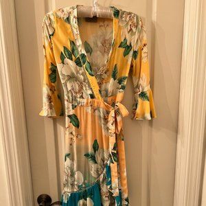 COPY - Farm Rio mini wrap dress